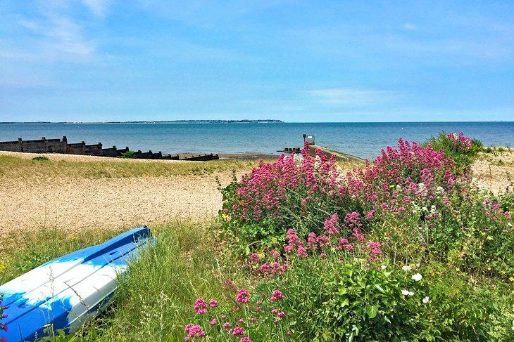 Weststrand in Whitstable, Kent