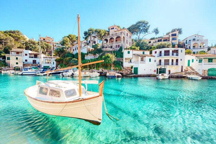 Pueblo costero de Cala Figuera, Mallorca, España
