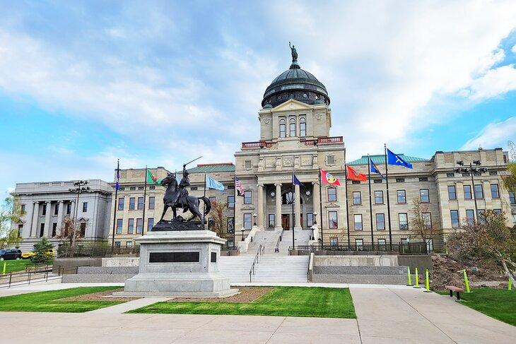 Capitol de Montana en Helena, Montana