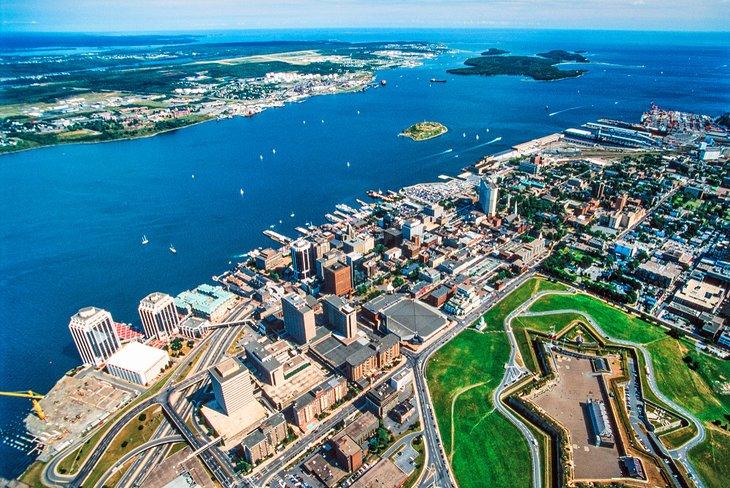 Vista aérea de Halifax