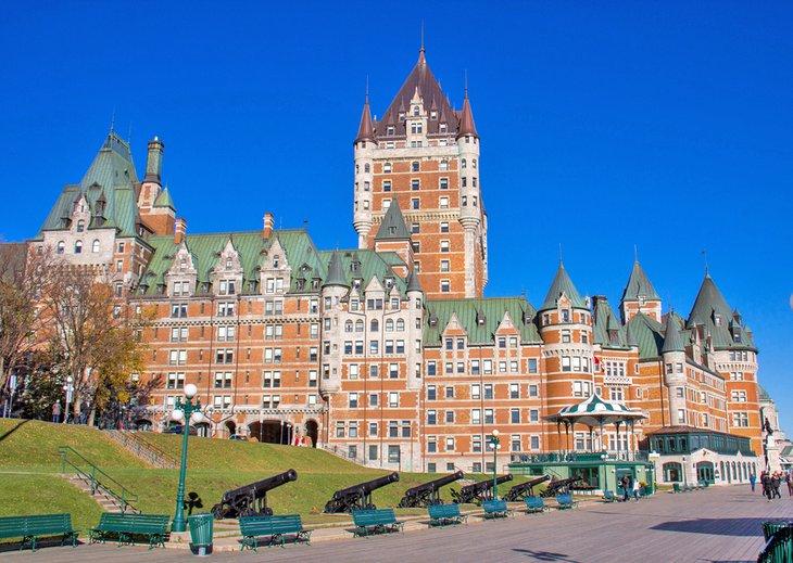 Fairmont Le Château Frontenac en la Ciudad de Quebec