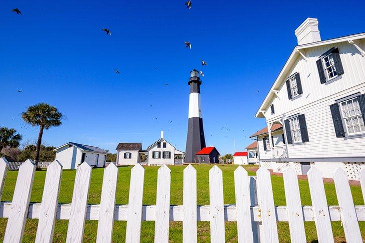 Faro de la Isla Tybee