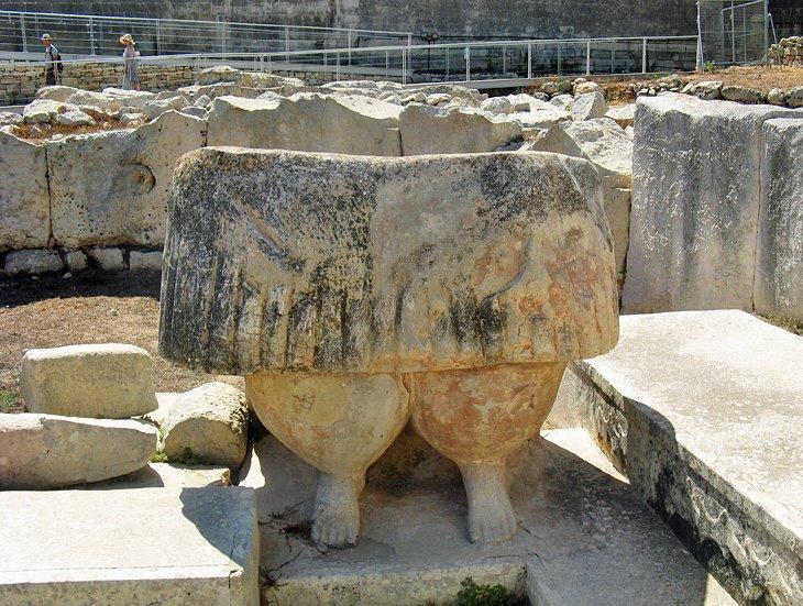 Dama de la Fertilidad en los Templos de Tarxien