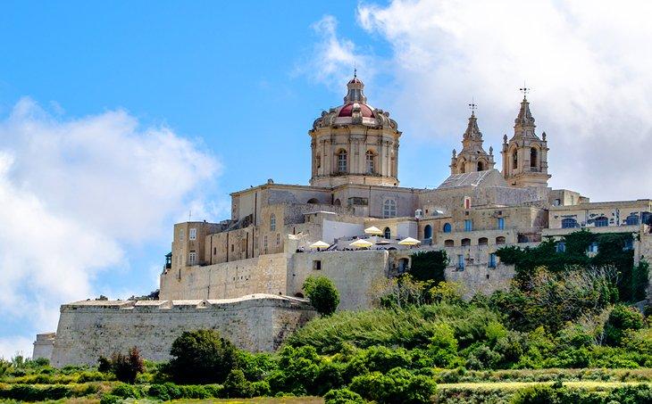 La ciudad medieval de Mdina, declarada Patrimonio de la Humanidad por la UNESCO