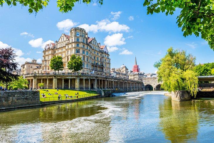 Río Avon en Bath