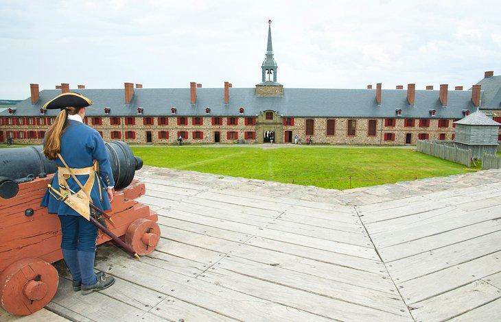 Lebendige Geschichte in der Fortress of Louisbourg National Historic Site