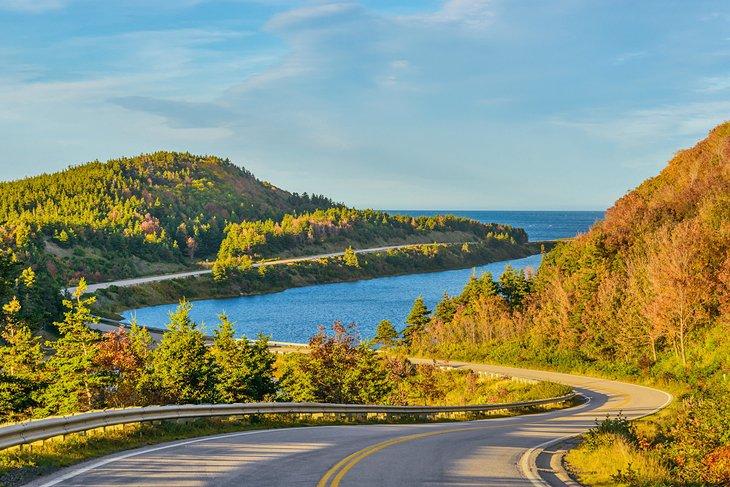 Der malerische Cabot Trail von Cape Breton