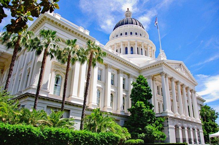 Edificio del Capitolio del Estado de California en Sacramento