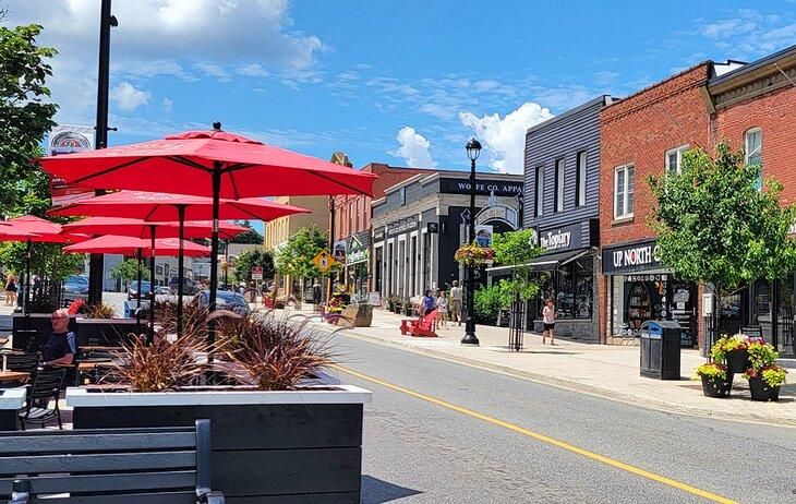 Una calle en el centro de Huntsville