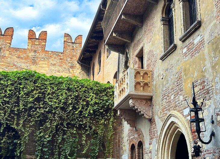 El balcón en Casa di Giulietta