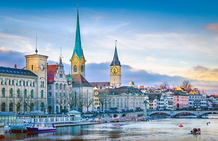Iglesia Fraumünster en Zurich