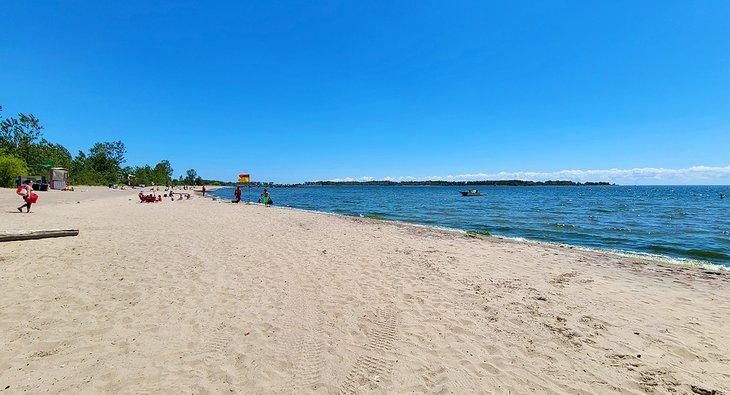 Playa Ward's, Islas de Toronto
