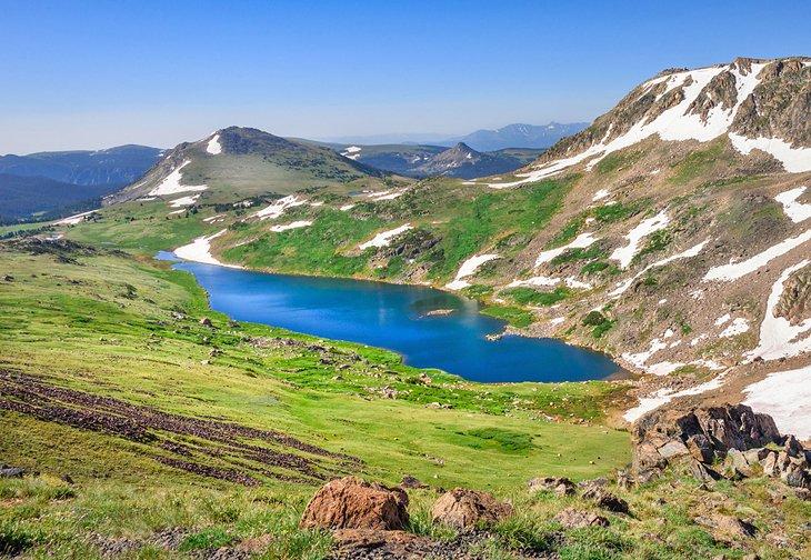 Lago Gardner, Beartooth Pass, Bosque Nacional Shoshone