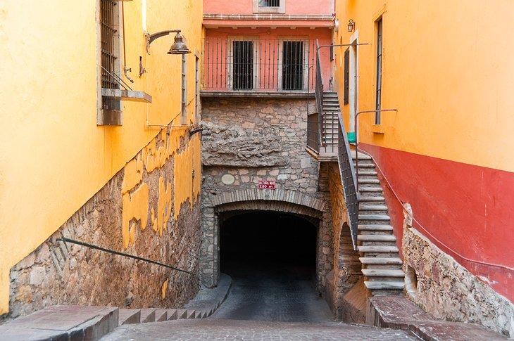 Un túnel en Guanajuato