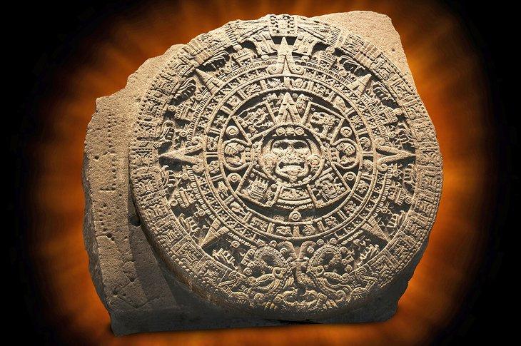 Calendario Azteca en el Museo Nacional de Antropología