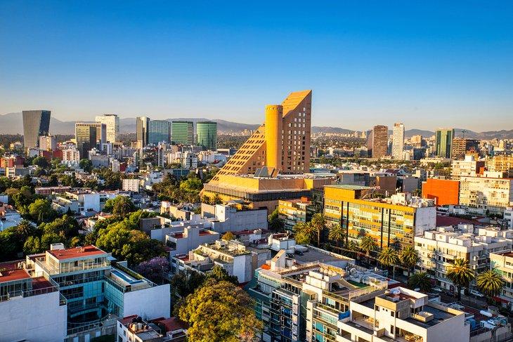 Amanecer en Polanco, Ciudad de México