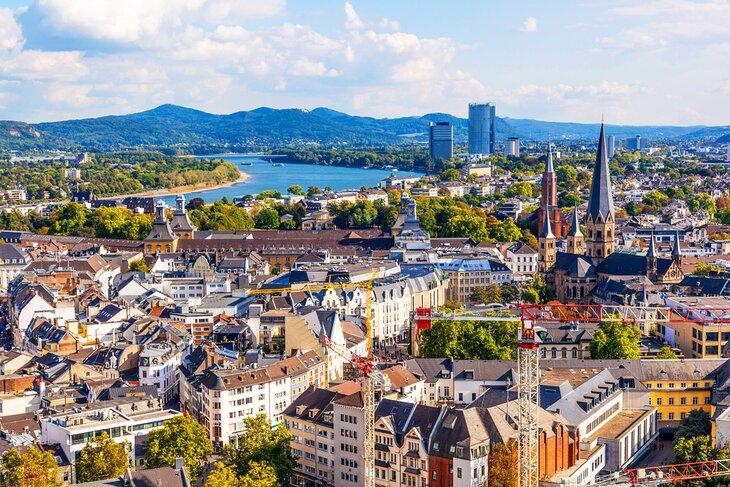 Vista sobre Bonn, Alemania
