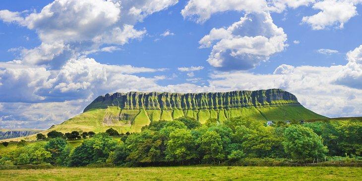 Benbulben en el Condado de Sligo