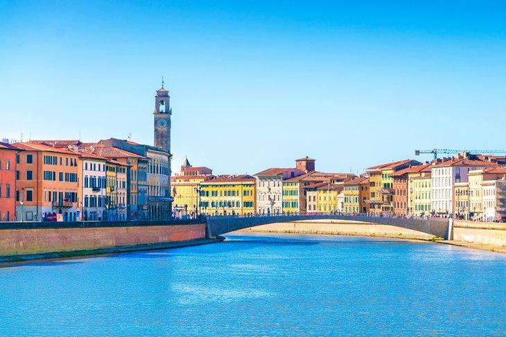 Ponte di Mezzo Brücke in Pisa