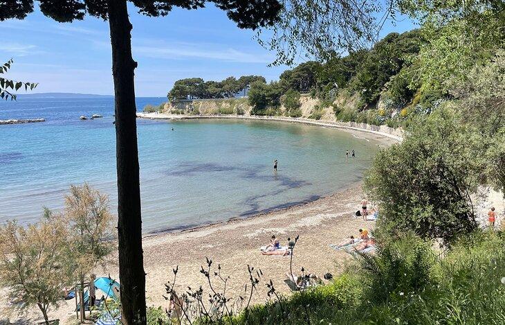 Blick über den Firule Strand