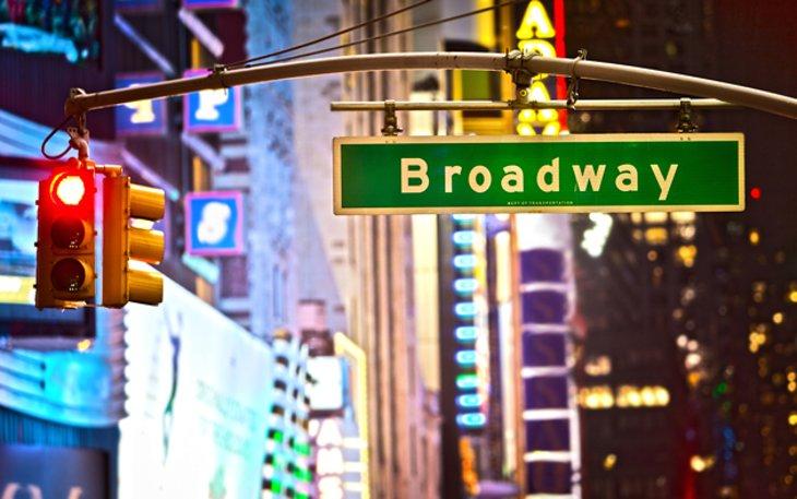 Broadway y el Distrito Teatral