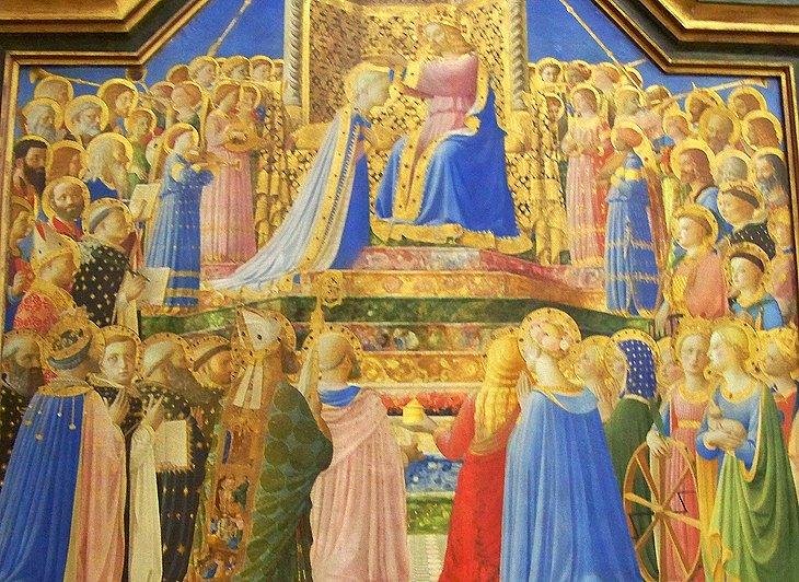 Le Couronnement de la Vierge (Ala Denon, Sala 708)