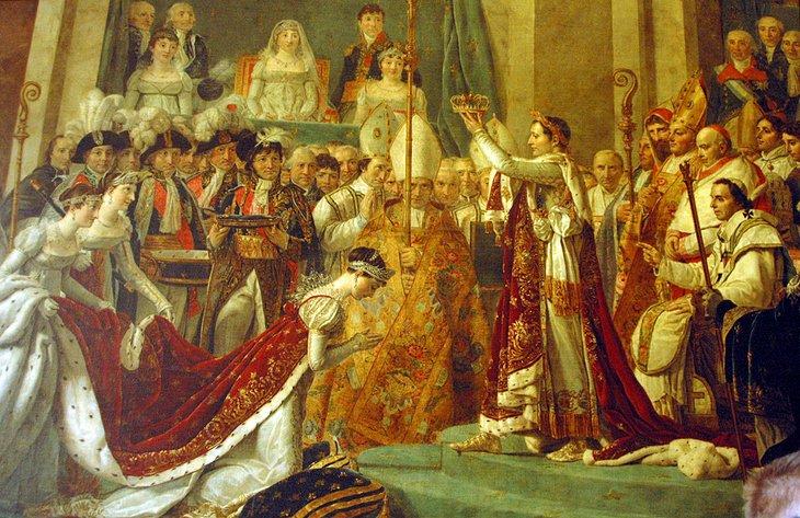 Le Sacre de l'Empereur Napoléon Ier de Jacques-Louis David (Ala Denon, Sala 702)