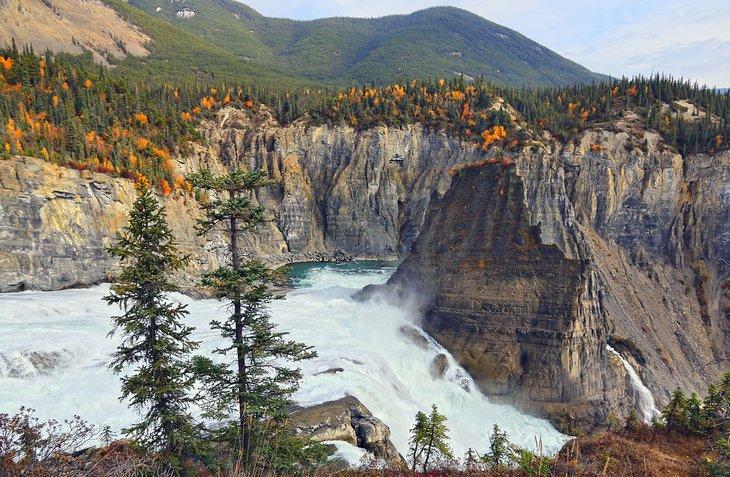 Chutes de Virginie, réserve de parc national Nahanni