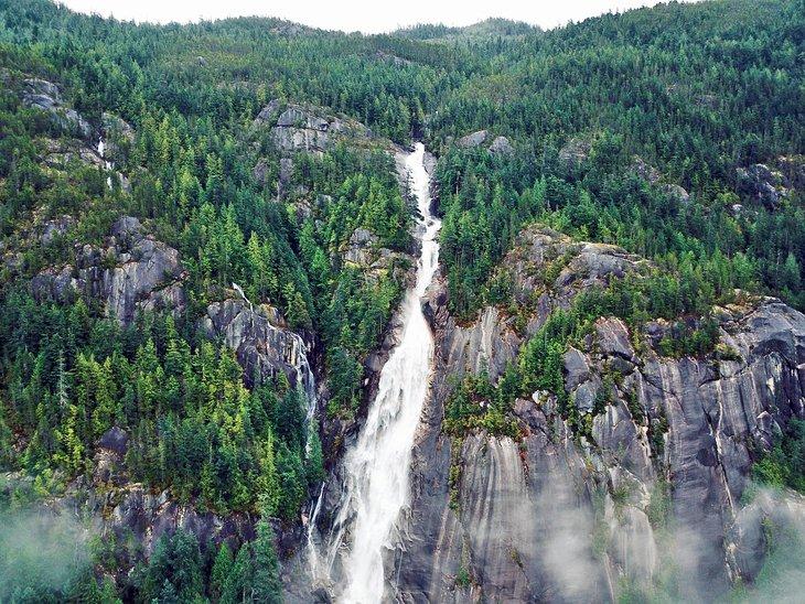 Vue aérienne des Chutes Shannon