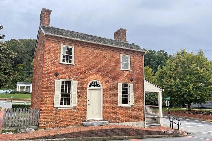 Historisches Gebäude im Andrew Johnson National Historic Site