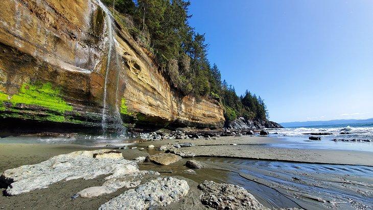 Playa Mystic en el Sendero Juan de Fuca