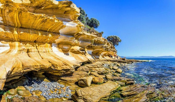 Gemalte Klippen, Maria Island, Tasmanien