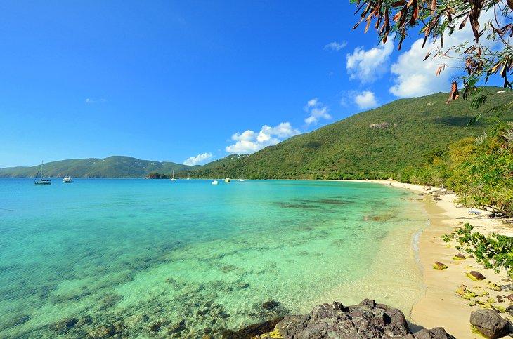 Playa Brewers en St. Thomas, Islas Vírgenes de EE.UU.