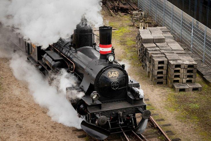 Museo de Ferrocarriles de Dinamarca (Danmarks Jernbanemuseum) | Henrik Gade / Shutterstock.com