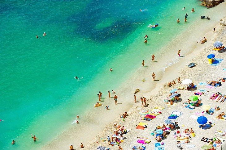 Playa pública en Saint Tropez
