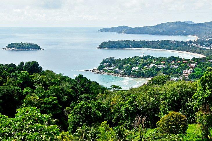 Vue de Karon (Three Beaches Hill)