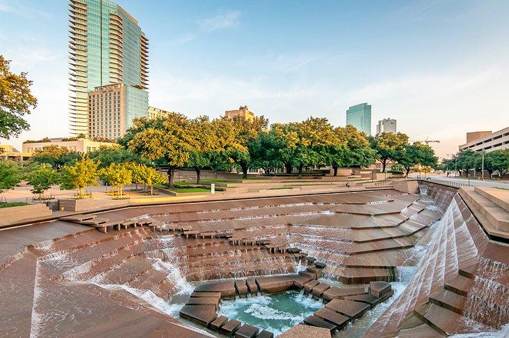 Jardins d'eau de Fort Worth