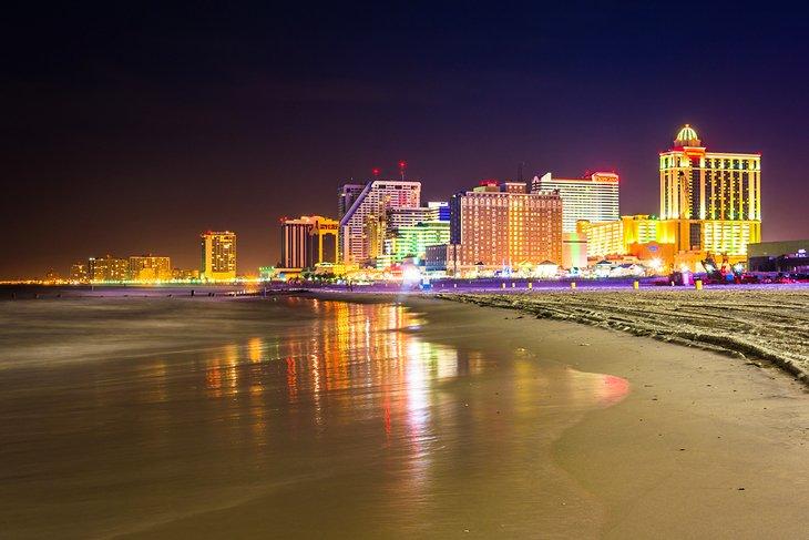 Atlantic City de noche