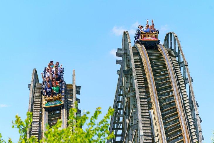 Montañas rusas en Hershey Park