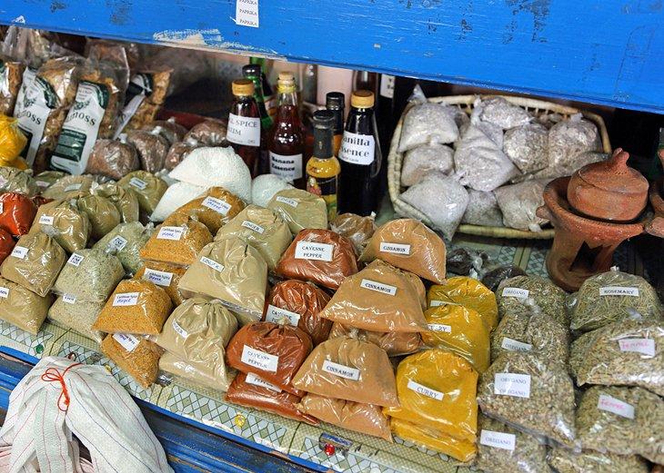 Compras en el Mercado de Castries