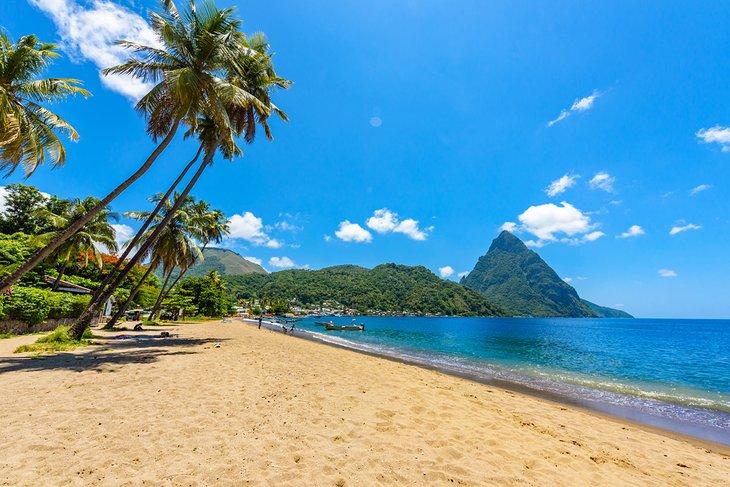 Bahía de Soufriere, Santa Lucía