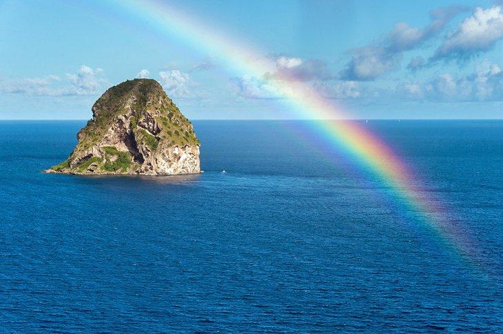Arcoíris sobre la Roca Diamante