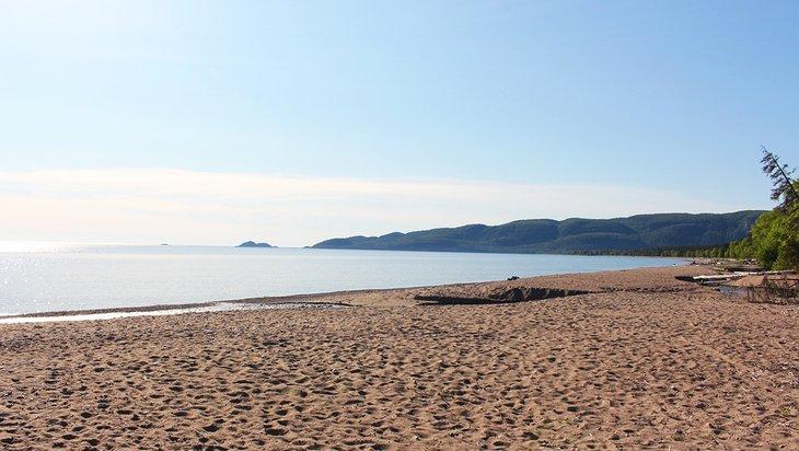 Agawa Bay am Lake Superior