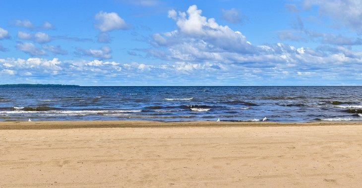 Sandstrand am Lake Nipissing