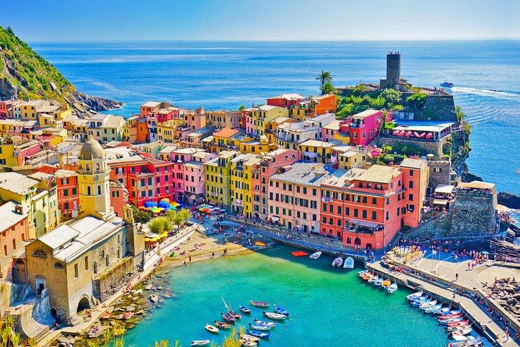 Pueblo de Vernazza, Cinque Terre