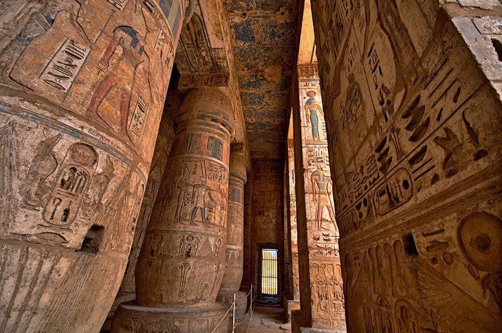 Medinet Habu jeroglíficos