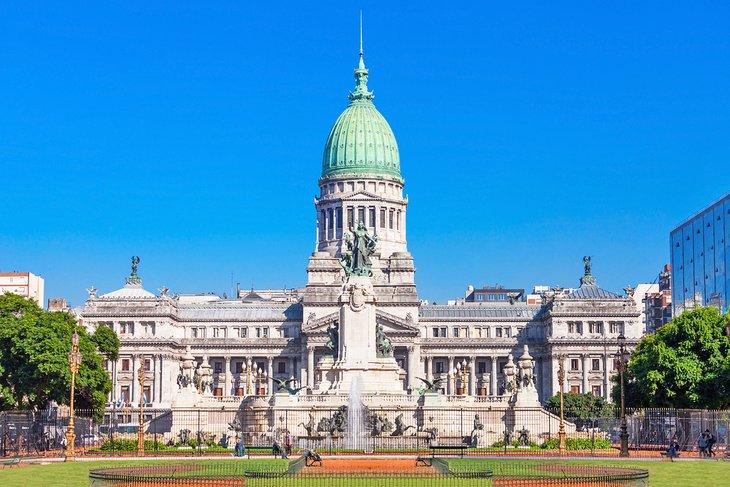 Nationalkongressgebäude in Buenos Aires, Argentinien