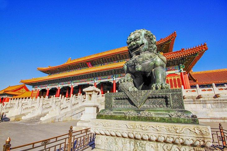 Die Verbotene Stadt in Peking