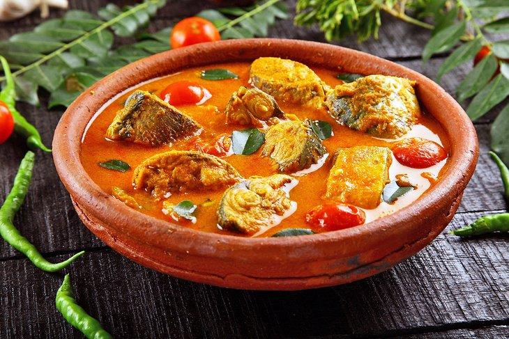 Curry de poisson à la noix de coco de Goa