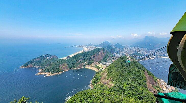 Vue sur Rio de Janeiro depuis le Pain de Sucre